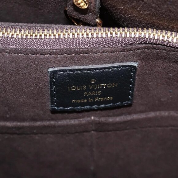 LOUIS VUITTON Monogram Kimono PM Tote Bag 2way Black M41855 LV Auth 118925M - Picture 10 of 16